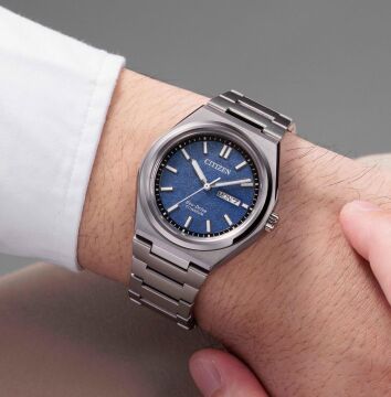 Citizen AW0130-85LC Zenshin Super Titanium Eco-Drive Erkek Kol Saati