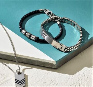 FOSSIL JF03385-040 ERKEK BİLEKLİK