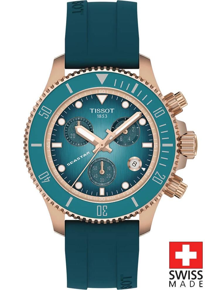 Tissot SEASTAR 1000 CHRONOGRAPH 38mm T120.217.37.041.00 Kol Saati