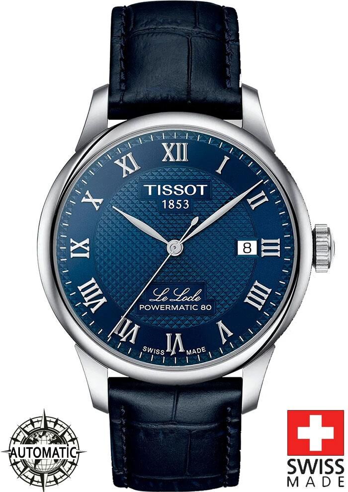 Tissot LE LOCLE POWERMATİC 80 T006.407.16.043.00 Erkek Kol Saati