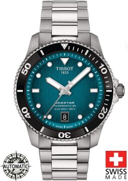 Tissot SEASTAR 1000 POWERMATİC 80 [40mm] T120.807.11.091.00 Erkek Kol Saati