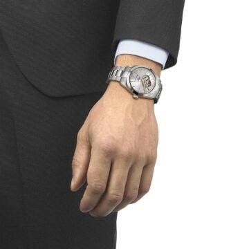 Tissot GENTLEMAN POWERMATIC 80 OPEN HEART [40mm] T127.407.11.081.00 Erkek Kol Saati