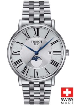 Tissot CARSON PREMİUM GENT MOONPHASE T122.423.11.033.00 Erkek Kol Saati