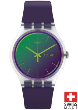 Swatch SO29K703 POLAPURPLE Kol Saati