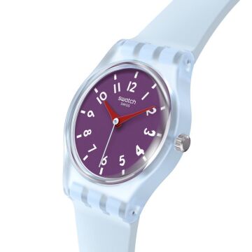 Swatch LL126 POWDER PLUM Kol Saati