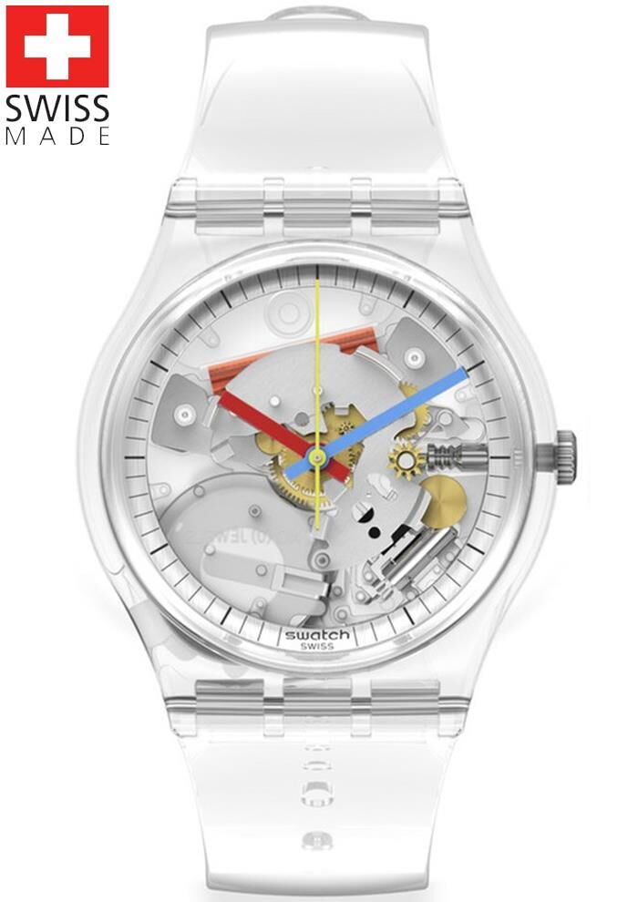Swatch SO28K100 CLEARLY GENT Kol Saati