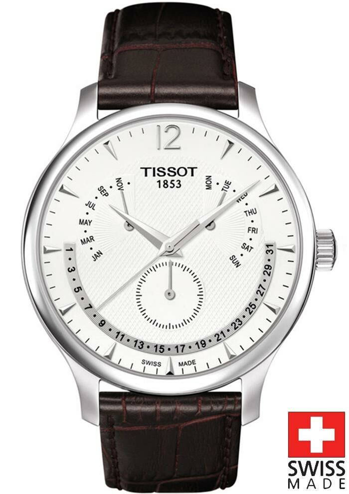 Tissot TRADİTİON PERPETUAL CALENDAR T063.637.16.037.00 Erkek Kol Saati