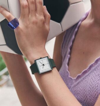 Swatch SO34G700 WHAT IF…GREEN? Kol Saati