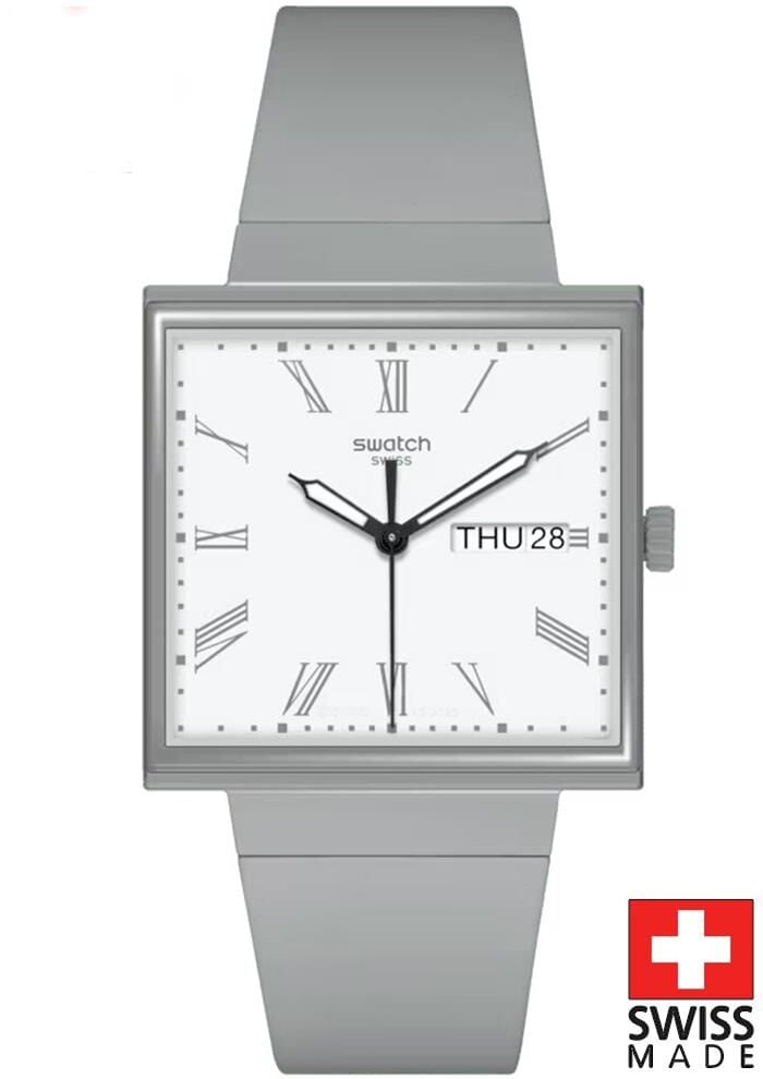 Swatch SO34M700 WHAT IF…GRAY? Kol Saati