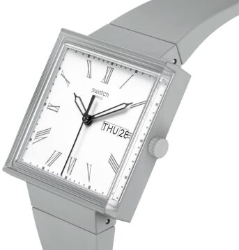 Swatch SO34M700 WHAT IF…GRAY? Kol Saati