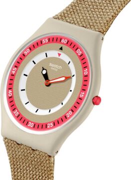 Swatch SS09T102 CORAL DUNES Kol Saati