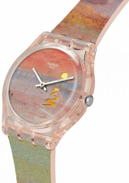Swatch SO28Z700 TURNER'S SCARLET SUNSET Kol Saati