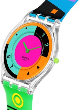 Swatch SS08K119 SWATCH NEON HOT RACER Kol Saati