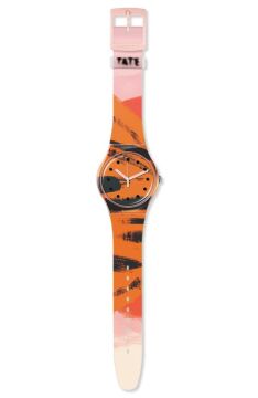 Swatch SUOZ362 BARNS-GRAHAM'S ORANGE Kol Saati