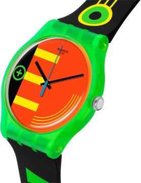 Swatch SO29G106 SWATCH NEON RIDER Kol Saati