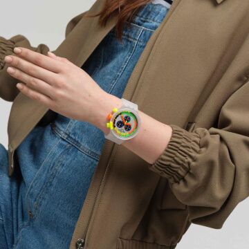 Swatch SB02K100 SWATCH NEON JELLY Kol Saati