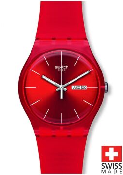 Swatch SUOR701 RED REBEL Kol Saati
