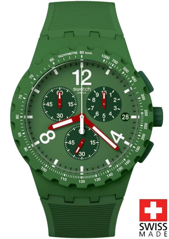 Swatch SUSG407 PRIMARILY GREEN Kol Saati